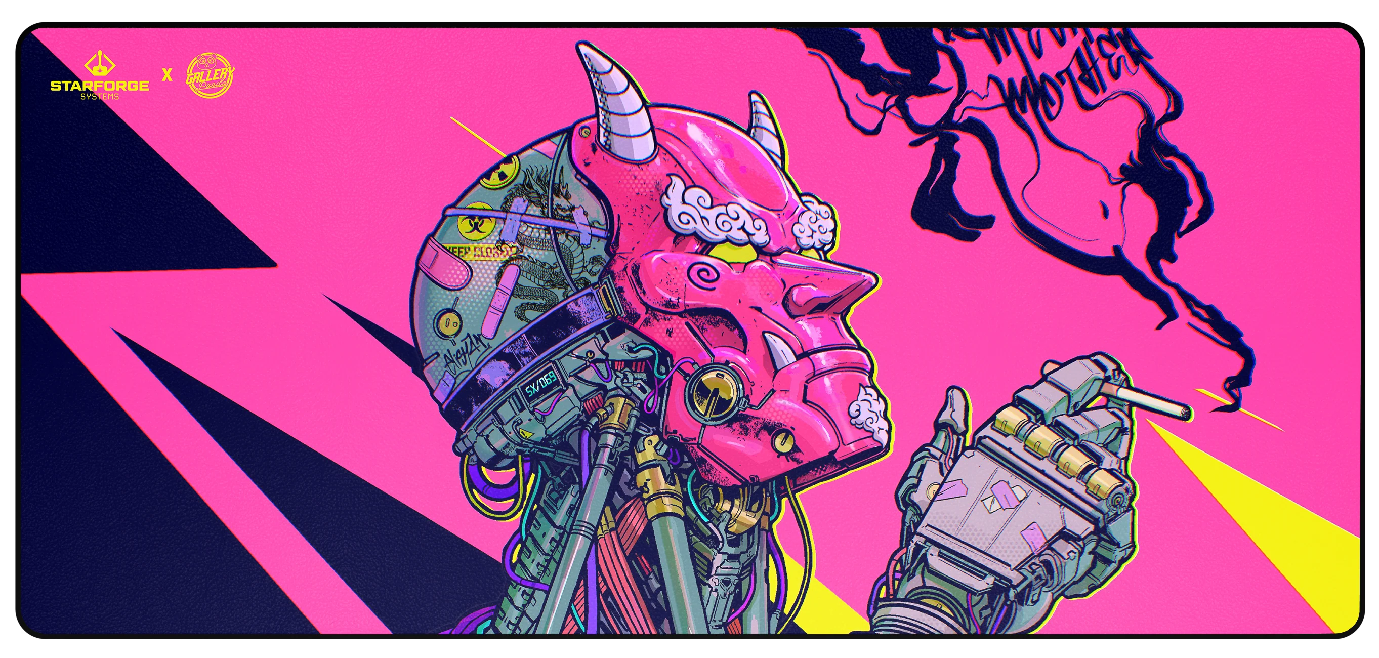 Breathing the Evil - Desk Mat - Image 2