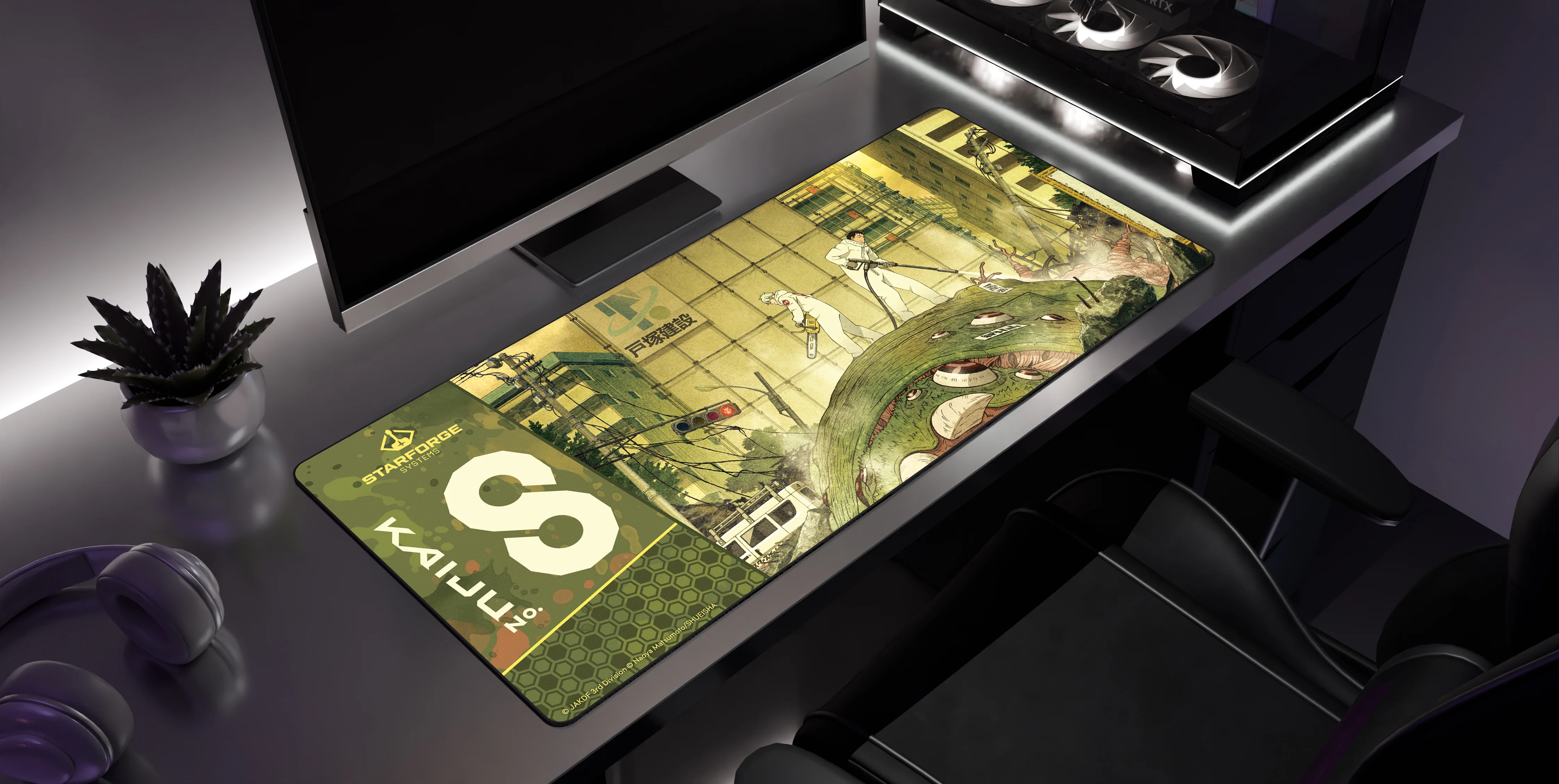 Hyakkei 001 - Kaiju Desk Mat - Image 2