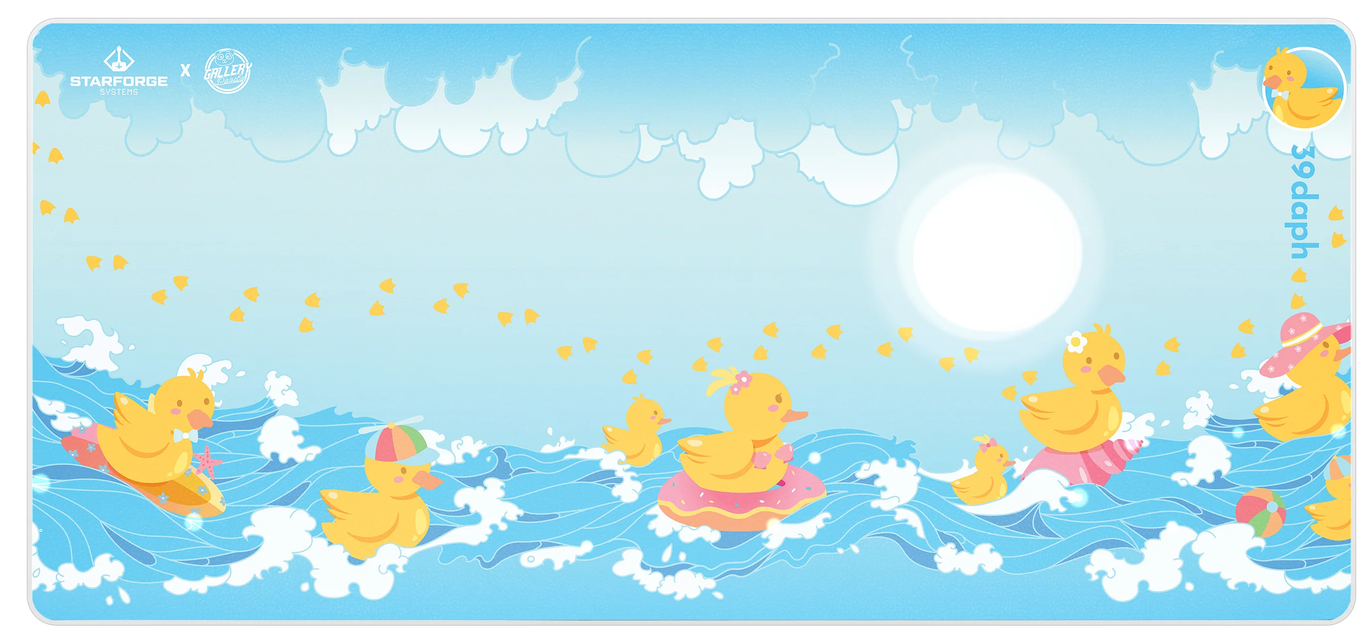 Daph's Ducks - Desk Mat - Image 2