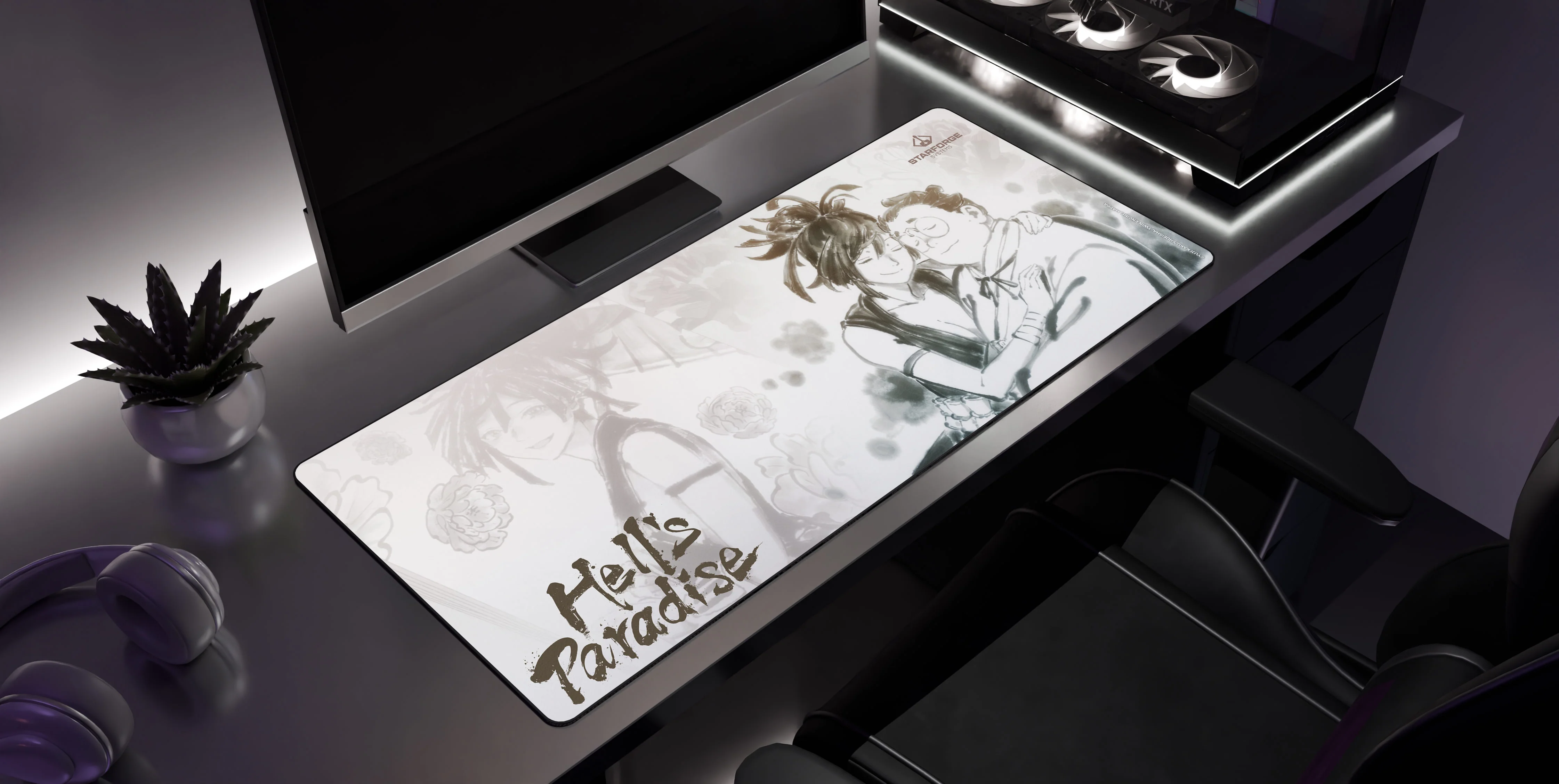 Memories - Hell's Paradise Desk Mat